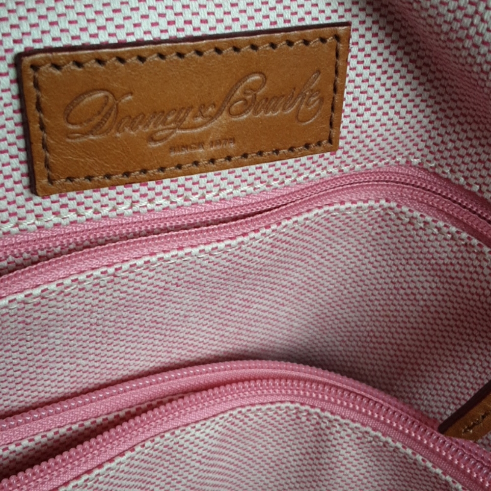 Dooney and Bourke Vintage XL Leather Tote, EUC - Picture 14 of 16